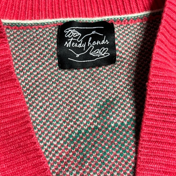 Steady Hands Shojo Dessert Cardigan Strawberry XS - Picture 5 of 6